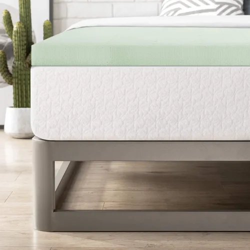 Vista 5 de Best Price - Cubrecolchón de espuma viscoelástica ventilada de 3 pulgadas