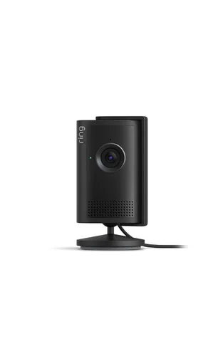 Vista 2 de Cámara para interiores 2K Ring (último modelo): Retinal 2K para una calidad de video nítida y realista, zoom 6x mejorado, visión nocturna (negro)