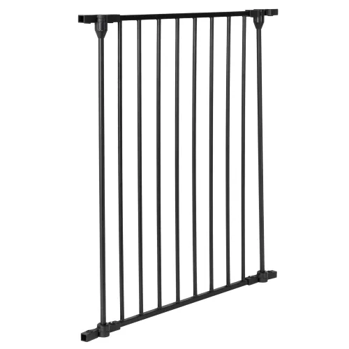 Vista 3 de Bonnlo Extensión de Puerta Alta de Un Panel, Negro