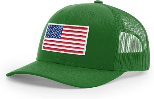 Vista 17 de Joe's USA Richardson 112 - Gorras de camionero con parche gráfico personalizado - Gorras estructuradas de cinco y seis paneles Richardson Premium