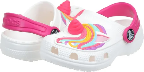 Vista 6 de Crocs Zuecos de unicornio para niños