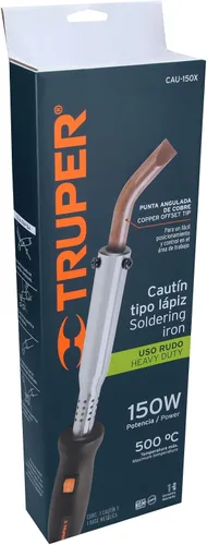 Vista 4 de TRUPER CAU-150X - Soldadores de punta angulada de alta resistencia 150 W