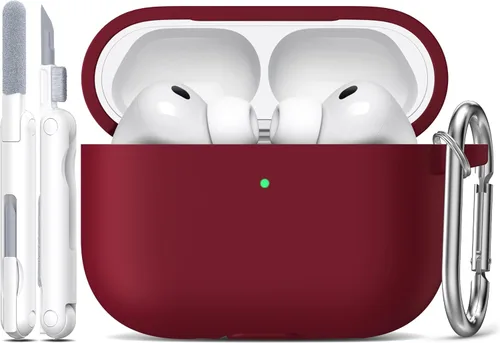Vista 30 de R-fun for AirPods 2nd/1st Case Silicone Cover, Banana Violet Violeta plátano