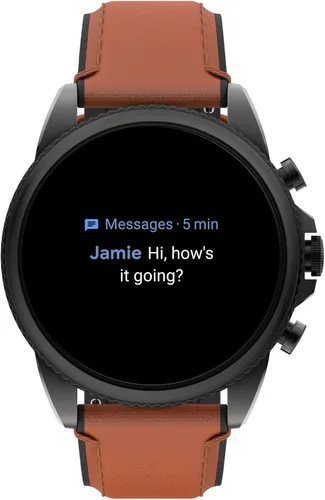 Vista 10 de Fossil Gen 6 - Reloj inteligente con pantalla táctil de 1732in con Alexa integrado frecuencia cardíaca oxígeno en sangre seguimiento de actividad