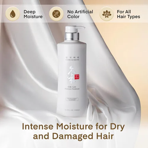 Vista 5 de Daeng Gi Meo Ri - Tratamiento Ki Gold Premium, Humedad eficaz para secar y cabello áspero 16.9 Fl Oz