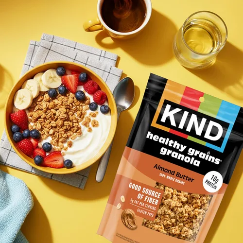 Vista 6 de KIND - Racimos de mantequilla de almendras, 11 onzas