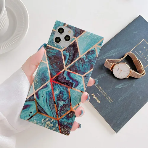 Vista 7 de Cocomii - Funda rectangular compatible con iPhone 11 - mármol natural, patrón atemporal, brillante, para mujeres, niñas, hombres, funda protectora