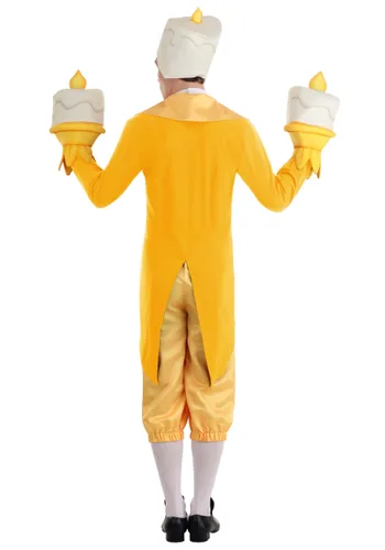 Vista 5 de Disfraz de Lumiere para Hombre de La Bella y la Bestia de Disney Multicolor