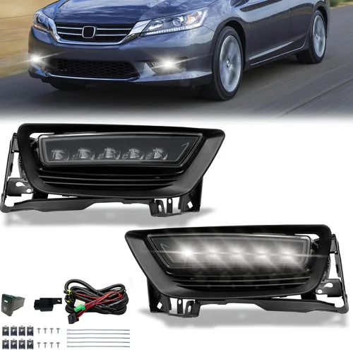 Vista 34 de Shocklight Luces antiniebla LED de repuesto para Dodge Ram 1500 2009-2012, Dodge Ram 2500 3500 2010-2018 Lámparas antiniebla izquierda y derecha