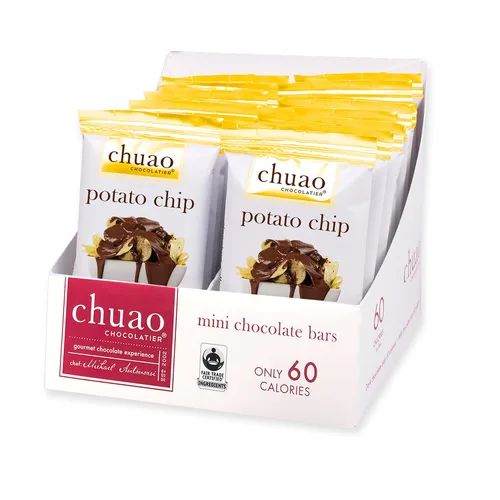Vista 15 de Chuao Chocolatier Oh My S'mores - Mini barras de chocolate con leche, galletas Graham gourmet de malvavisco sin conservantes, para cestas de regalo