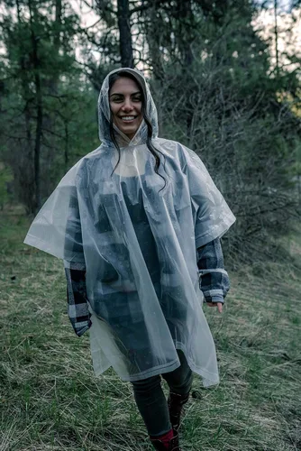 Vista 7 de Stansport Traje impermeable Peva, transparente, mediano