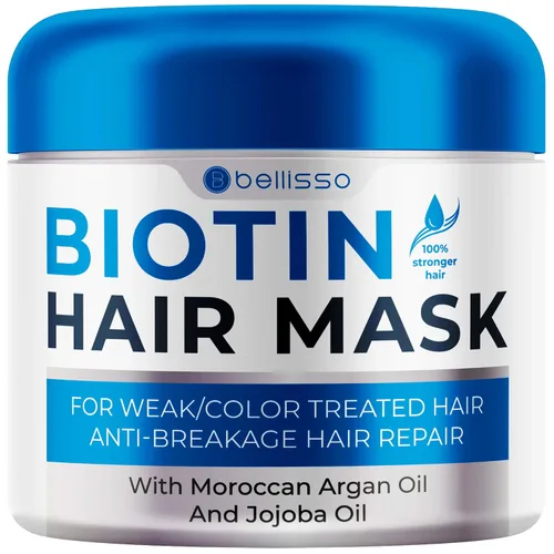 Vista 3 de BELLISSO Set de champú y acondicionador de biotina y mascarilla capilar de biotina