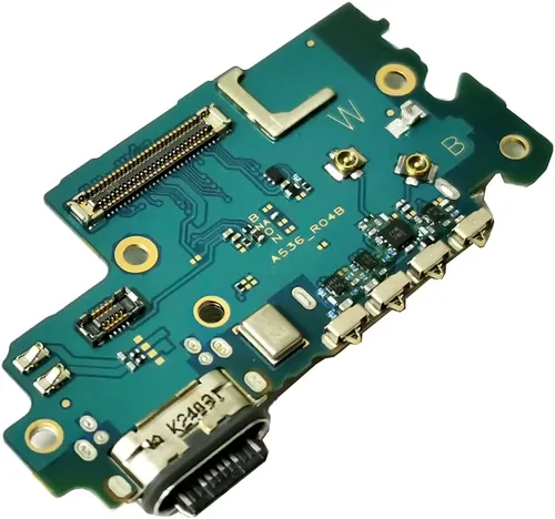 Vista 2 de Galaxy A53 5G Puerto de carga USB Flex Cable Reemplazo SM-A536U Tipo C Cargador Dock Board Flex Cable Conector para Samsung A53 5G A536 Puerto Flex