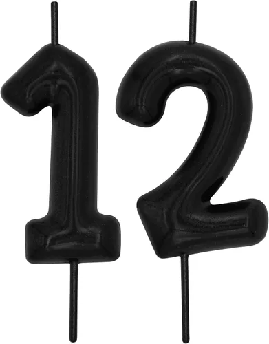 Vista 242 de DERVENTA Vela con números de 2.36 pulgadas, decoración perfecta para cumpleaños, brunch, postre, pastel, 1 pieza (número 0 rosa)