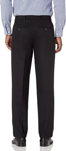 Vista 2 de Dockers Men's Relaxed Fit Signature Khaki Lux Cotton Stretch Pants-Pleated