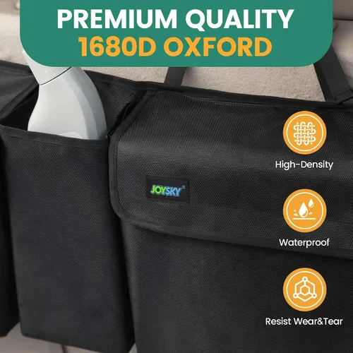 Vista 4 de JOYSKY Organizador Colgante para Maletero, Organizador para Asiento Trasero de SUV, Camioneta, MPV, Bolsa de Almacenamiento de Vehículo de Gran