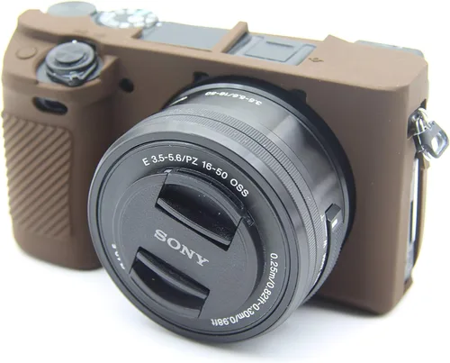 Vista 13 de Funda para Sony Alpha A6300 A6300 A6400 (Negro)