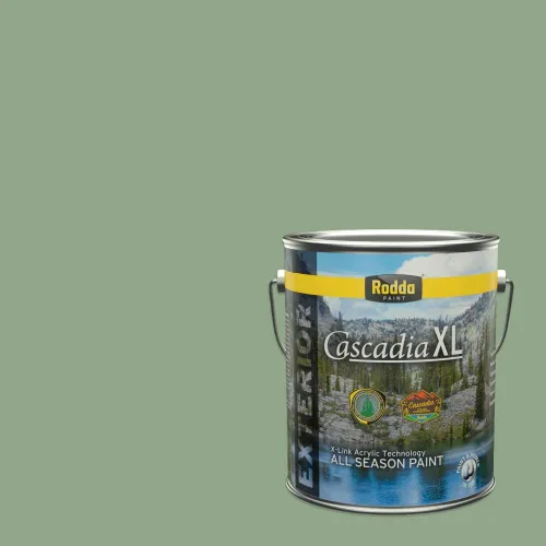 Vista 23 de Rodda Paint CASCADIA XL - Pintura satinada e imprimación para exteriores en uno, cuarto de galón, Aimee