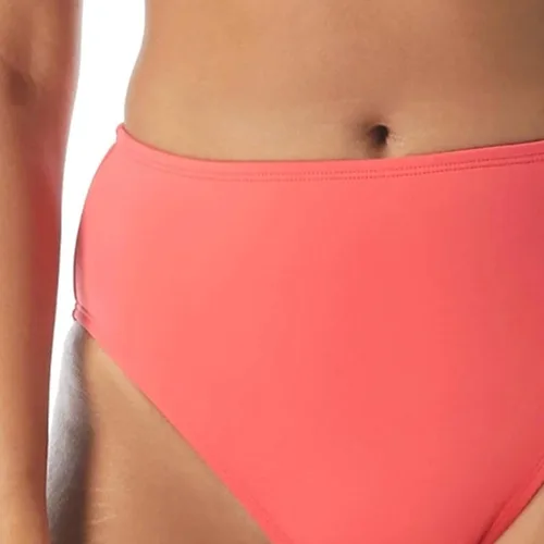 Vista 3 de Coco Reef Parte inferior de bikini de cintura alta y pierna alta - Microluxury Swim Bottom