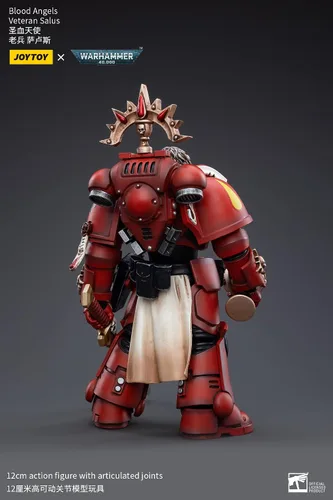 Vista 2 de JOYTOY 1/18 Warhammer 40,000 Ángeles de Sangre Salus Veterano