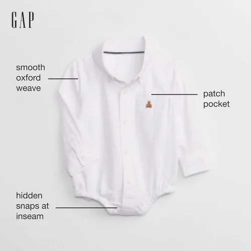 Vista 2 de GAP Body Oxford para bebés y niños