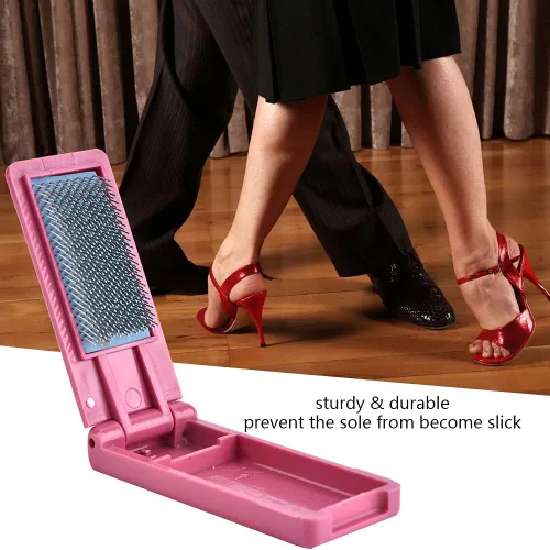 Vista 3 de Fydun Dance Shoe Brush,Dance, Ballroom Dance Shoes Brush for Latin Salsa Dancing Portable