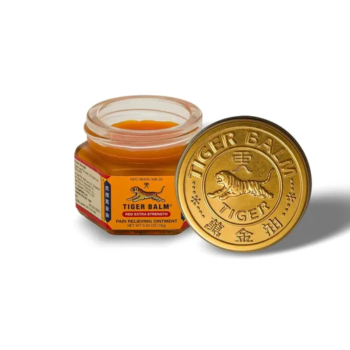 Vista 2 de Bálsamo de tigre rojo extra fuerte, ungüento, 18 gramos - 6 por caja.