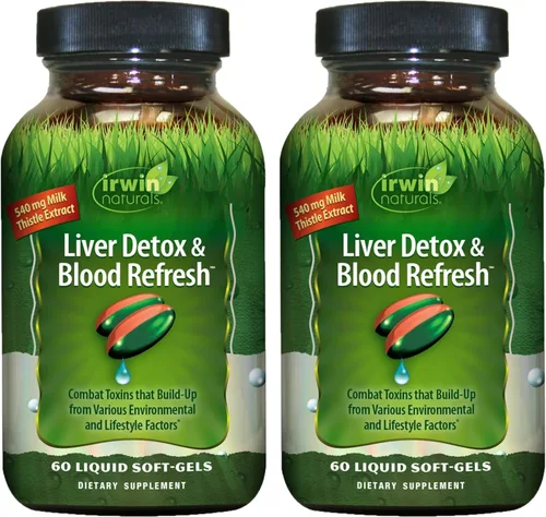 Vista 9 de Irwin Naturals Desintoxicación hepática y actualización de sangre con cardo