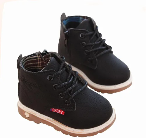 Vista 2 de RVROVIC Botas de bebé para niños y niñas, botas de senderismo para niños pequeños