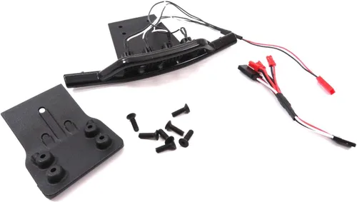 Vista 2 de RPM RC Products Parachoques Delantero W/Luces LED Combo - Compatible con Traxxas Slash 2WD #2004
