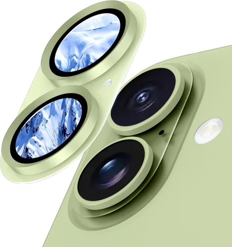 Vista 22 de Protector de lente de cámara para iPhone 15/iPhone 15 Plus/iPhone 14/iPhone 14 Plus, pantalla de cubierta de cámara de vidrio templado de aleación