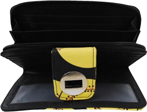 Vista 4 de Kiss Lock Fastpitch Softball TrifoldCartera para mujer