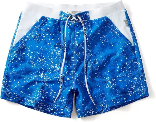 Vista 7 de Taddlee Traje de baño para hombre, traje de baño tipo bóxer, Azul oscuro
