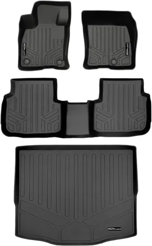 Vista 13 de SMARTLINER Alfombrilla de piso personalizada para maletero de carga para todo tipo de clima para Ford Escape 2005-2012