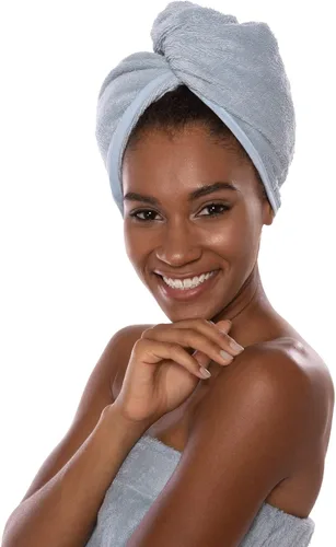 Vista 12 de Mujer viscosa de bambú – toalla de pelo toalla de secado de pelo Wrap por texere, Unitamaño