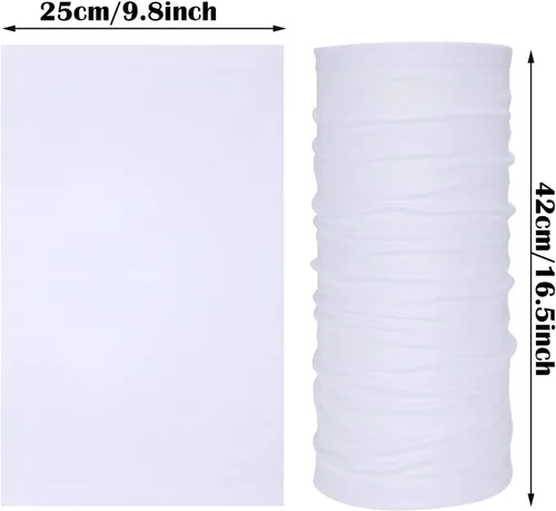 Vista 7 de Geyoga 6 piezas de protección UV para el verano, polaina de cuello refrescante, ropa para la cara, polaina para cuello, bufanda, protector solar