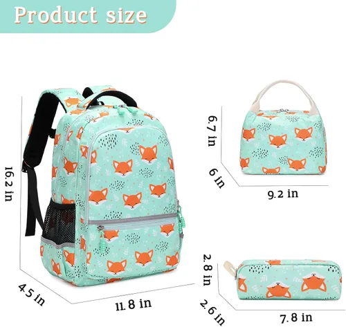 Vista 6 de Mochilas escolares para niñas, niños y adolescentes