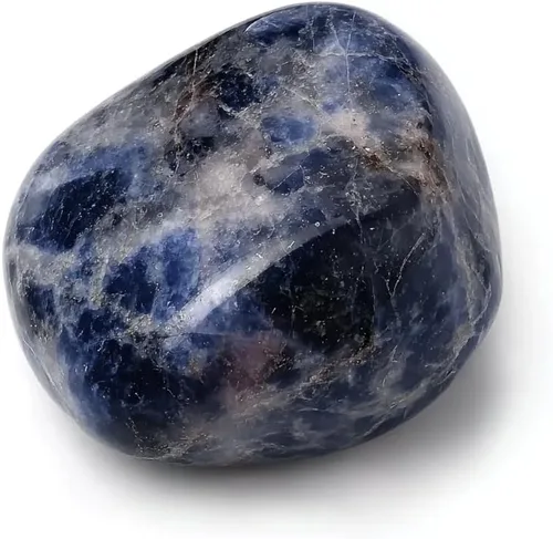 Vista 18 de Piedras de cristal de amatista pulidas - 1 pieza de 1.2" Piedra de preocupación para ansiedad, piedra de palma de bolsillo super grande, piedras