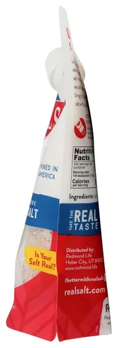 Vista 4 de Redmond Real Sal Marina - Natural Sin Refinar Sin Gluten Kosher, Bolsa de 16 Onzas (1 Paquete)