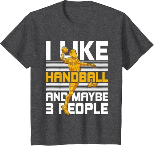Vista 22 de Divertido jugador de balonmano atleta regalo balonmano camiseta Negro