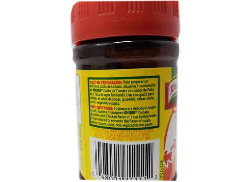 Vista 4 de Caldo de pollo Knorr Bouillon Tomato Grand, 3.5 onzas (paquete de 3)