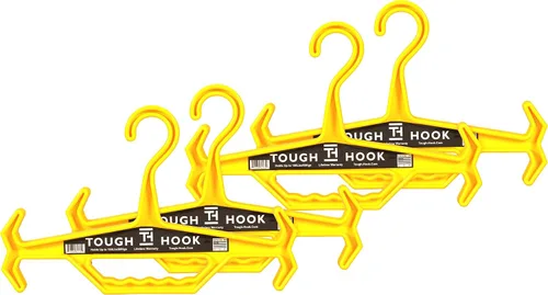Vista 34 de Tough Hook ID - Percha de identificación resistente, fabricada en Estados Unidos, tapa de 200 libras, portaplatos, equipo táctico, buceo BCD