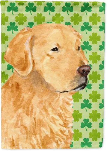 Vista 152 de Caroline's Treasures SS4442GF Affenpinscher Bandera de jardín con retrato de trébol del día de San Patricio para buzón, bandera decorativa