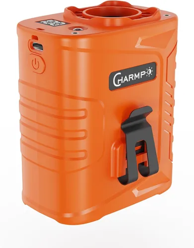 Vista 15 de Ventilador de cintura portátil – Batería de 6000 mAh, 3 velocidades, flujo de aire fuerte, hasta 16 horas de tiempo de trabajo, ventilador portátil
