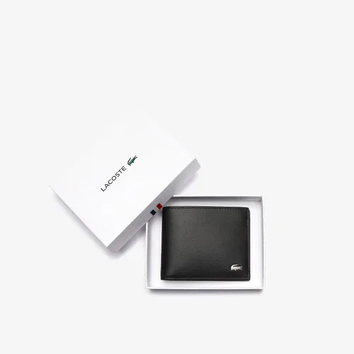 Vista 4 de Lacoste Billetera pequeña Fitzgerald para hombre Negro