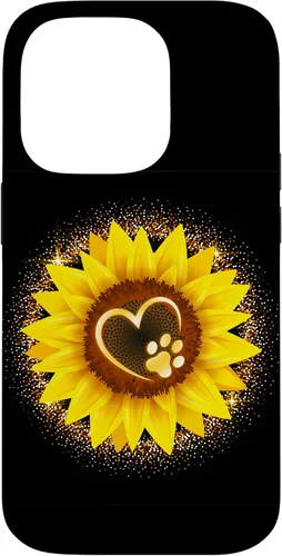 Vista 17 de Sunflower Paw Cat Dog Heart Case for iPhone 16