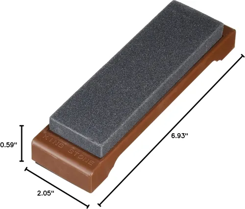 Vista 5 de Matsunaga Stone Co. KING - Piedra afiladora para el hogar C-45 #120 (importación de Japón)