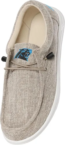 Vista 34 de FOCO Men's NFL Team Logo Lightweight Loafers Lace Up Cotton Knit Shoes