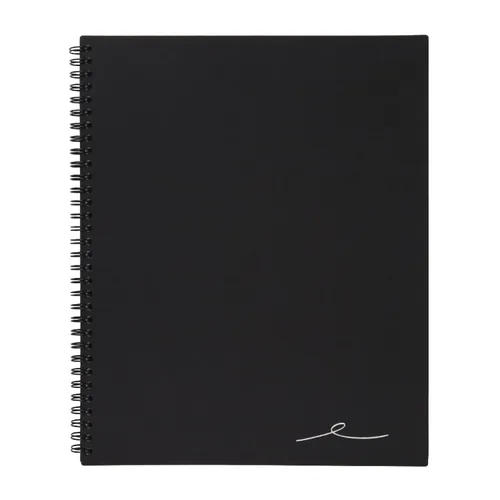 Vista 3 de Office Depot ODUS1402-027 - Cuaderno encuadernado con alambre, 8 7/8 pulgadas x 11 pulgadas, 1 sujeto, rayas estrechas, 160 páginas (80 hojas)