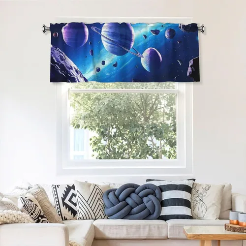 Vista 13 de Valances for Windows Kitchen Valance Curtains 54 x 18 Inch Flowers and Rooster Curtain Valance Rod Pocket Window Valances Blocking Light Short